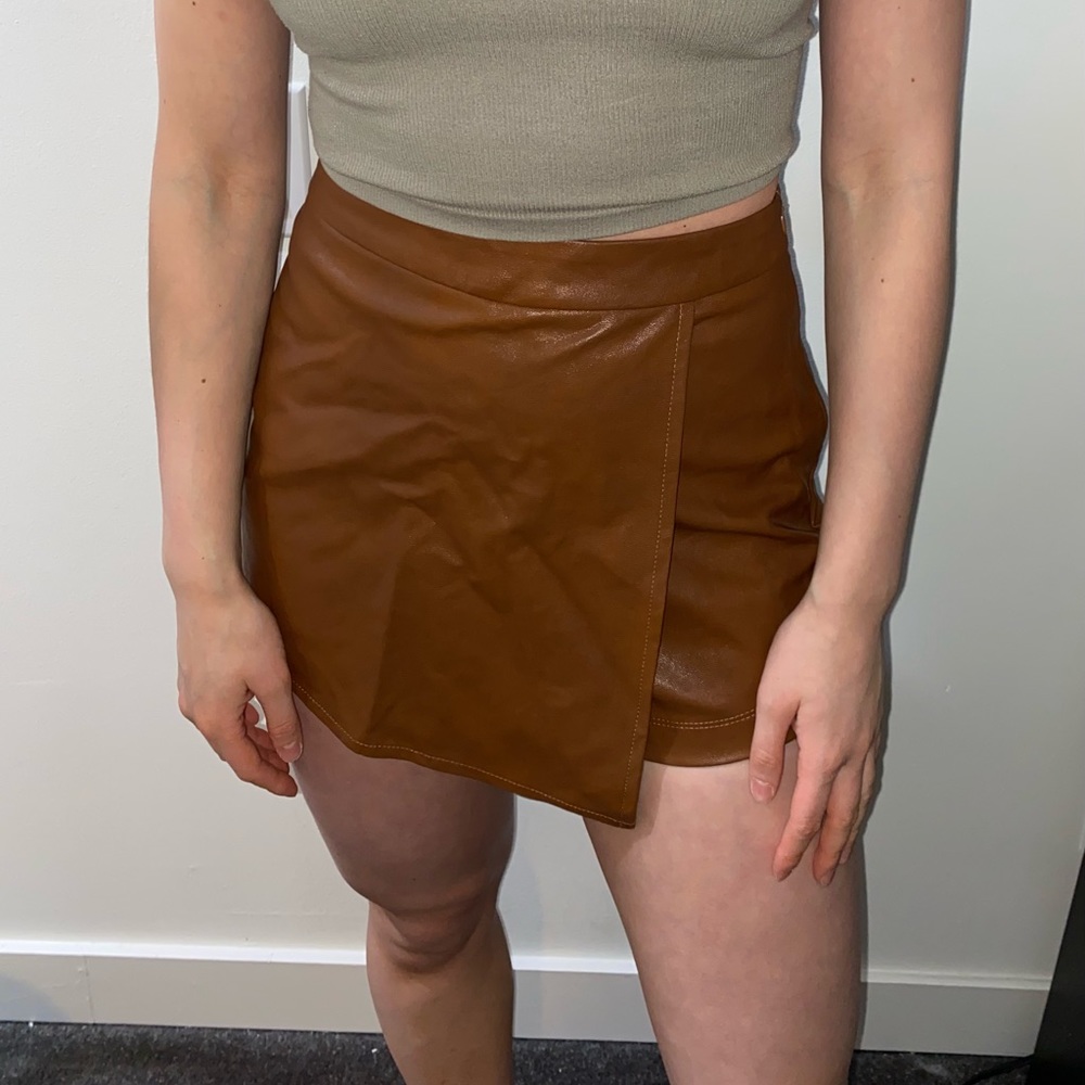 Brown Skort